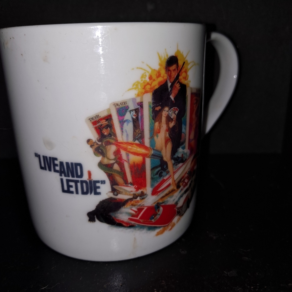 Live And Let Die - James Bond - Bone China Mug